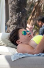IMOGEN THOMAS in Bikini at a Beach in Ibiza 07/28/2016