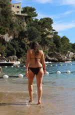 IMOGEN THOMAS in Bikini at a Beach in Monaco 07/20/2016