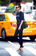 IRINA SHAYK Out in New York 07/29/2016