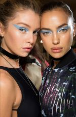IRINA SHAYK Walks the Runway at Atelier Versace Fashion Show in Paris 07/03/2016