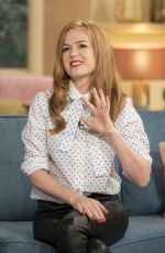 ISLA FISHER on the Set of This Morning in London 07/29/2016