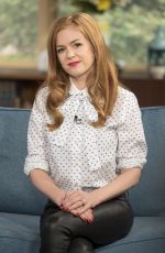 ISLA FISHER on the Set of This Morning in London 07/29/2016