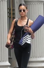 JAMIE CHUNG Leaves Yoga Class in New 07/13/2016