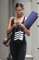 JAMIE CHUNG Leaves Yoga Class in New 07/13/2016