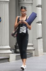 JAMIE CHUNG Leaves Yoga Class in New 07/13/2016