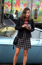 JAMIE CHUNG on the Set of 