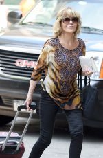 JANE FONDA Out and About in New York 07/08/2016