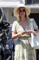 JANUARY JONES Leaves Meche Salon in Los Angeles 07/07/2016