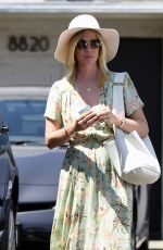 JANUARY JONES Leaves Meche Salon in Los Angeles 07/07/2016