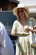 JANUARY JONES Leaves Meche Salon in Los Angeles 07/07/2016