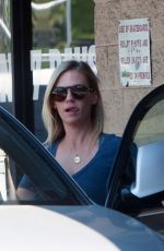 JANUARY JONES Out and About in Los Angeles 06/30/2016