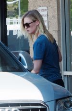 JANUARY JONES Out and About in Los Angeles 06/30/2016