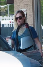 JANUARY JONES Out and About in Los Angeles 06/30/2016