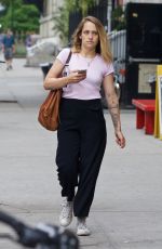 JEMIMA KIRKE Out in New York 06/27/2016