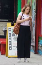 JEMIMA KIRKE Out in New York 06/27/2016