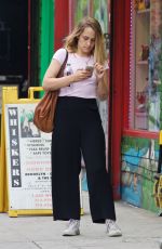 JEMIMA KIRKE Out in New York 06/27/2016