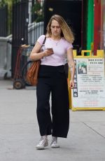 JEMIMA KIRKE Out in New York 06/27/2016