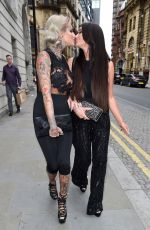 JEMMA LUCY and CHARLOTTE DAWSON at Skinny Prosecco Launch in Manchester 07/07/2016