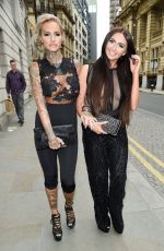 JEMMA LUCY and CHARLOTTE DAWSON at Skinny Prosecco Launch in Manchester 07/07/2016