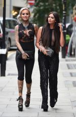 JEMMA LUCY and CHARLOTTE DAWSON at Skinny Prosecco Launch in Manchester 07/07/2016
