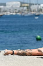 JEMMA LUCY in Bikini at a Beach in Ibiza 07/27/2016