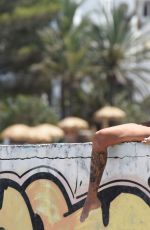 JEMMA LUCY in Bikini at a Beach in Ibiza 07/27/2016