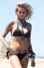 JEMMA LUCY in Bikini on the Beach in Ibiza 07/26/2016