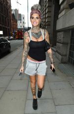 JEMMA LUCY Leaves a Gym in Manchester 07/20/2016