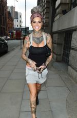JEMMA LUCY Leaves a Gym in Manchester 07/20/2016