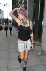 JEMMA LUCY Leaves a Gym in Manchester 07/20/2016
