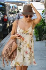 JENNA DEWAN at Face Place in West Hollywood 07/27/2016