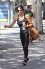 JENNA DEWAN Leaves a Gym in Beverly Hills 07/25/2016