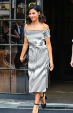 JENNA DEWAN Leaves Bowery Hotel in New York 07/21/2016