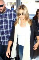 JENNIFER ANISTON at Los Angeles International Airport 07/19/2016