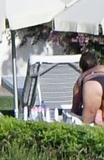 JENNIFER ANISTON in Bikini on Vacation in Italy