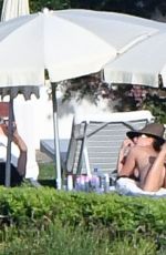 JENNIFER ANISTON in Bikini on Vacation in Italy