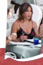 JENNIFER ANISTON on Holiday in Positano in Italy 07/20/2016