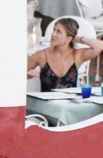 JENNIFER ANISTON on Holiday in Positano in Italy 07/20/2016