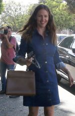 JENNIFER GARNER at a Hairdressers in Los Angeles 07/22/2016