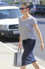 JENNIFER GARNER Leaves a Church in Brentwood 07/10/2016