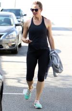 JENNIFER GARNER Leaves a Gym in Beverly Hills 07/09/2016