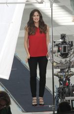 JENNIFER GARNER on the Set of a Capital One Commercial in Los Angeles 07/26/2016