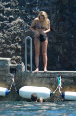 JENNIFER HAWKINS in Bikini in Positano 07/20/2016