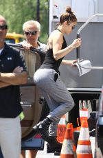 JENNIFER LOPEZ Arrives on the Set of 