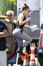 JENNIFER LOPEZ Arrives on the Set of 