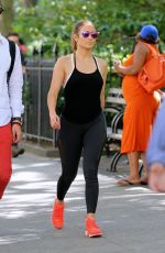 JENNIFER LOPEZ heading to a Gym in New York 06/30/2016