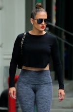 JENNIFER LOPEZ in Tights Out in New York 07/10/2016)