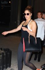 JENNIFER LOPEZ Leaves a Gym in New York 06/30/2016