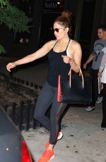 JENNIFER LOPEZ Leaves a Gym in New York 06/30/2016