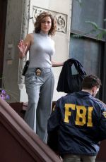 JENNIFER LOPEZ on the Set of 